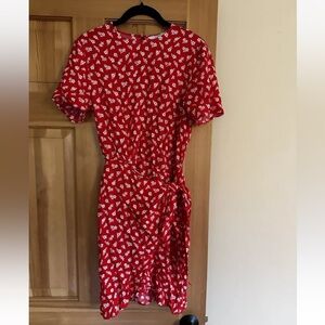 Women’s brand new with tags red size 2 Los Angeles atelier & other stories dress